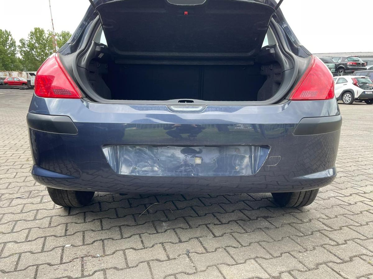 Peugeot 308 I 5-Türer original Stoßstange Stoßfänger hinten KHH Blau Tauranga Fließheck Bj09